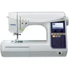 Image de JUKI HZL-DX7 Machine à Coudre Électrique avec Coupe-Fil Automatique Commande à Pied Métal Blanc 51 x 25,7 x 30,5 cm