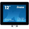 Image de iiyama Prolite TF1215MC-B1 Écran LCD IPS WXGA Open Frame 10 points capacitif (VGA, HDMI, DisplayPort) IP65 front, tactile par verre, anti-traces de doigts Noir 31 cm (12,1")
