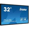 Image de iiyama Prolite LH3254HS-B1AG Écran d'affichage numérique IPS LED Full HD VGA DVI HDMI DP In/Out USB2.0 RS-232c RJ45 Lecteur multimédia Android OS WiFi Micro SD 24/7 Noir 80 cm 31,5"