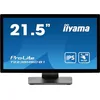 Image de iiyama Prolite T2238MSC-B1 54,5 cm 21,5" IPS Écran LED Full HD 10 points Multitouch Optical Bonded Capacitif HDMI DP USB3.2 Anti-traces de doigts IP1X 7H Boîtier en métal Noir