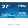 Image de iiyama Prolite XUB2797QSN-W1 Moniteur LED IPS 68,5 cm 27" WQHD 100 Hz HDMI DP-in/Out DaisyChain USB3.2 USB-C Dock 65 W LAN Slim-Line Réglage de la hauteur Pivot AdaptiveSync Blanc