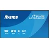 Image de iiyama Prolite LE9864UHS-B1AG 247,7 cm 98" Panneau d'affichage numérique VA LED 4K UHD HDMI USB-C USB2.0 RS-232c RJ45 Android 14 OS iiSignage² WiFi Media Player 24/7 Antireflet Noir