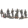 Image de TAMIYA Militaire 32602 1:48 Fig-Set Dt. Infanterie (10) - Réplique fidèle à l'original - Kit de construction en plastique - Bricolage - Kit de modélisme - Assemblage non peint - Multicolore