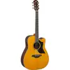 Image de Yamaha A5R ARE Vintage Natural elektrisch-akoestische westerngitaar met koffer