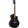 Image de YAMAHA APX600 Guitare Électro-Acoustique - Corps Mince Thinline, Mensure 25", Ramassage System65, EQ 3 bandes, Tuner intégré, Trou Sonore Ovale - Noir