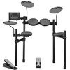Image de Yamaha DTX402K Batterie Électronique Noire   Set de 7 pads et 2 pédales pour débutants et confirmés   10 Drum kits, 415 sons et effets électroniques inclus