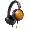 Image de AudioT ATH-WP900 Hi-Fi Kopfh. bn/bk | Casque portable en bois