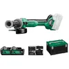 Image de HIKOKI Akku Winkelschleifer G1813DA (18V, 2x5,0 Ah Li-ion Akkus, Schleifscheiben Ø: 125 mm, Antriebsspindel: M14, Leerlaufdrehzahl: 8000 min-1, Brushless Motor) Zubehör komplett im HSC III Koffer.