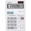 Image de Sharp EL320WB calculatrice Bureau Calculatrice basique Blanc - Calculatrices (Bureau, Calculatrice basique, 12 chiffres, Affichage inclinable, Batterie/Solaire, Blanc)