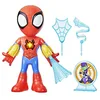 Image de Spidey et ses Amis Extraordinaires, Spidey électronique, figurine de 25 cm, jouets préscolaires à partir de 3 ans