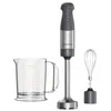 Image de Kenwood Triblade XL+ HBM60.002GY Mixeur plongeant avec système TriBlade, vitesse réglable et fonction turbo, fouet et doseur, 1000 W, blanc