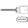 Image de Delphi ES20270-12B1 Sonde d'oxygne des gaz d'chappement