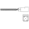 Image de Delphi ES20301-12B1 Sonde d'oxygne des gaz d'chappement