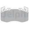 Image de DELPHI Plaquettes de frein LP3654
