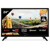 Image de Hitachi 24HE2202 Smart AndroidTV, 24 ", 61 cm, WiFi, Bluetooth, HD, LED, DVB-S2/C/T2, fonctionnement possible en 12 et 220 V, idéal pour le camping