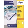 Image de AVERY - Pochette de 400 étiquettes UltraGrip autocollantes. Personnalisables et imprimables. Format 105 x 148mm. Impression laser, jet d'encre, copieur. (3483-100)