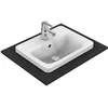 Image de Ideal Standard E504301 Connect Vasque rectangulaire à encastrer 50 x 39 Blanc