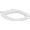 Image de Ideal Standard Siège WC MATURA E822601 Abattant Ergonomique Simple Assise WC Compatible PMR Accessibilité Facile à installer Résistant Ne rouille pas