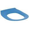 Image de Porcher Siège de toilettevAbattant WC Bleu pour WC Enfant Contour 21 Lunette de toilette pour Ecole et Enfant à partir de 6 ans Résistant Ne Rouille Pas Blanc S454201