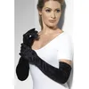 Image de Smiffys Gants en velours noirs, longueur