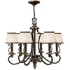 Image de Lustre 6 ampoules Plymouth