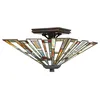 Image de Elstead Quoizel Maybeck Tiffany Dapper Bronze