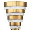 Image de Elstead Hinkley Echelon Applique murale LED intégrée Heritage Laiton 3000 K