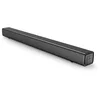 Image de Panasonic SC-HTB100 I Barre de Son Compacte (45W, Système 2.0 canaux, Port Bass Reflex, Bluetooth, HDMI ARC, Entrée optique, USB, Montage Mural, Finition Métallique) Noir - Version Française