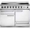 Image de Piano de cuisson induction FALCON Semi Pro DELUXE 110 BLANC NICKEL BROSSÉ