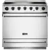 Image de Piano de cuisson induction FALCON Semi Pro 900S 90 BLANC NICKEL BROSSÉ