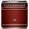 Image de Piano de cuisson induction FALCON Semi Pro 900S 90 ROUGE CERISE NICKEL