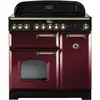 Image de Piano de cuisson induction FALCON CLASSIC DELUXE 90 ROUGE AIRELLE/LAITON