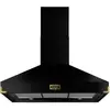 Image de Hotte décorative murale FALCON PKR110 SUP/EXT NOIR/LAITON