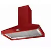 Image de Hotte décorative murale FALCON PKR110 SUP EXT ROUGE NICKEL