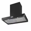 Image de Hotte décorative murale FALCON HOTTE PKR Contemporaine 90 CM NOIR CHROM