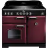 Image de Piano de cuisson induction FALCON CLASSIC DELUXE 100 ROUGE AIRELLE CHROME