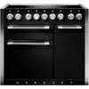 Image de Piano de cuisson induction FALCON Semi Pro MERCURY 100 NOIR MAT INOX POLI