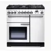 Image de Piano de cuisson gaz FALCON Professional DELUXE 90 CM Blanc /CHROME
