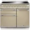 Image de Piano de cuisson induction FALCON ELISE TAB IND 100 CM CREME NICKEL BROSS