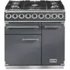 Image de Piano de cuisson gaz FALCON Semi Pro DELUXE 90  ARDOISE NICKEL
