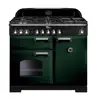 Image de Piano de cuisson gaz FALCON CLASSIC DELUXE 100 VERT ANGLAIS CHROME
