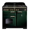 Image de Piano de cuisson gaz FALCON CLASSIC DELUXE 100 VERT ANGLAIS LAITON