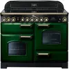 Image de Piano de cuisson vitrocéramique FALCON CLASSIC DELUXE 110 VERT ANGLAIS LAITON