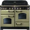 Image de Piano de cuisson induction FALCON CLASSIC DELUXE 110 VERT OLIVE LAITON