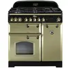 Image de Piano de cuisson gaz FALCON CLASSIC DELUXE 90 VERT OLIVE LAITON