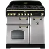 Image de Piano de cuisson gaz FALCON CLASSIC DELUXE 90 GRIS PERLE LAITON