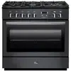 Image de Piano de cuisson gaz FALCON PROFESSIONAL+ FX 90 ARDOISE CHROME
