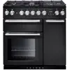 Image de Piano de cuisson gaz FALCON NEXUS 90 CHARBON Mat satiné CHROME