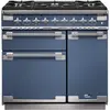 Image de Piano de cuisson gaz FALCON ELISE 90 ROCHE BLEUE  NICKEL