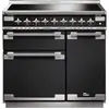 Image de Piano de cuisson induction FALCON ELISE 90 CHARBON Mat satiné NICKEL
